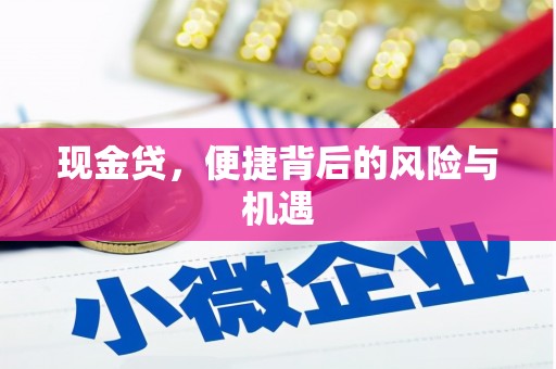 安吉现金贷，便捷背后的风险与机遇