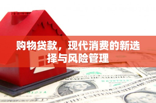 安吉购物贷款，现代消费的新选择与风险管理