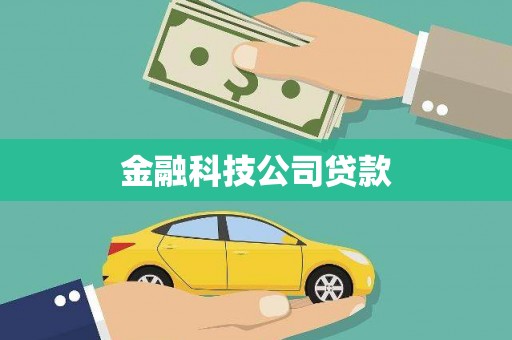 安吉金融科技公司贷款