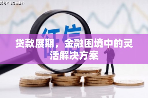 安吉贷款展期，金融困境中的灵活解决方案