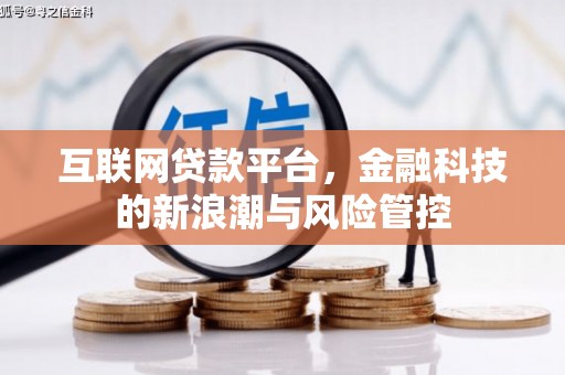 安吉互联网贷款平台，金融科技的新浪潮与风险管控