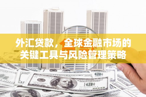 安吉外汇贷款，全球金融市场的关键工具与风险管理策略