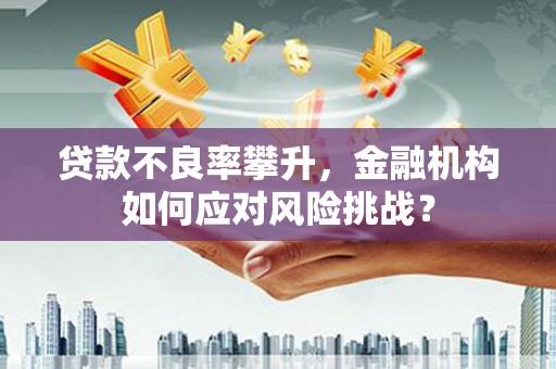 安吉贷款不良率攀升，金融机构如何应对风险挑战？