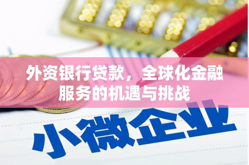 安吉外资银行贷款，全球化金融服务的机遇与挑战