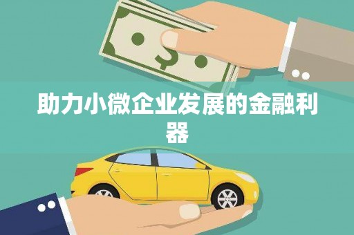 安吉助力小微企业发展的金融利器