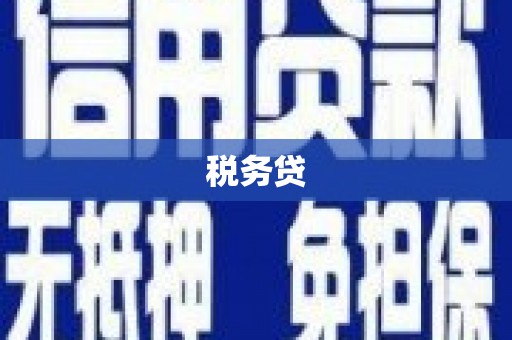 安吉税务贷
