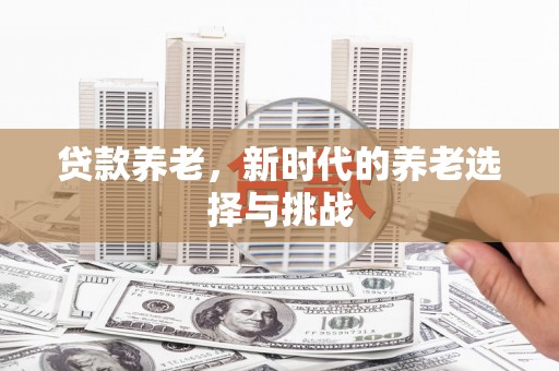 安吉贷款养老，新时代的养老选择与挑战
