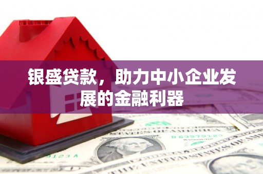 安吉银盛贷款，助力中小企业发展的金融利器
