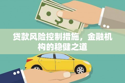 安吉贷款风险控制措施，金融机构的稳健之道