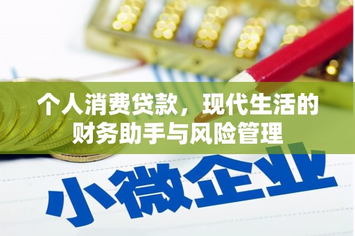 安吉个人消费贷款，现代生活的财务助手与风险管理