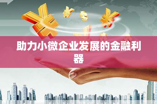 安吉助力小微企业发展的金融利器